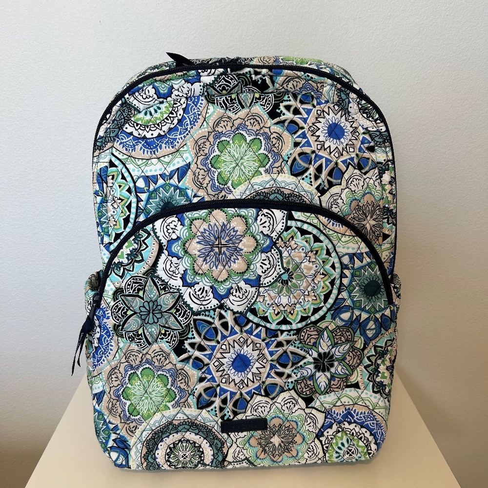 NWT Vera Bradley Essential Large Backpack